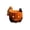 G1-B, variant on Pumpkin Bowl with Ghost Cat Halloween Decorations Jack-O-Lantern Tealight Candle Holder Fall Table Centerpiece Mantel Shelf Autumn Home Decor,B