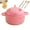 Pink, variant on Microwave Safe Ramen Bowl Set with Lids and Handles, Microwavable Ramen Cooker with Chopsticks, Portable Noodle Bowl for Home Office Dorm Room College Gift, Apartment Essentials