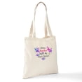 thumbnail image 6 of CafePress - Mawmaw Heart Flutter Tote Bag - Unisex Canvas Tote Bag, Beige, 1-Piece, 6 of 6