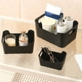 thumbnail image 1 of Plastic Storage Box Black Plastic Storage Box 9.5x7.1x4.1" Kitchen Organizer for Snacks and Utensils 1Pcs JASKFLY, 1 of 6