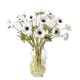 thumbnail image 1 of 10pcs Artifical Real Touch Pu Anemone Flower Bouquet Room Home Decor (white - 10pcs), 1 of 4