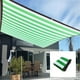 thumbnail image 1 of Paño de Sombra para Exterior onlyliua con Protección Material Térmico Ojales Reforzados Rayas Grises y Blancas, 1 of 5