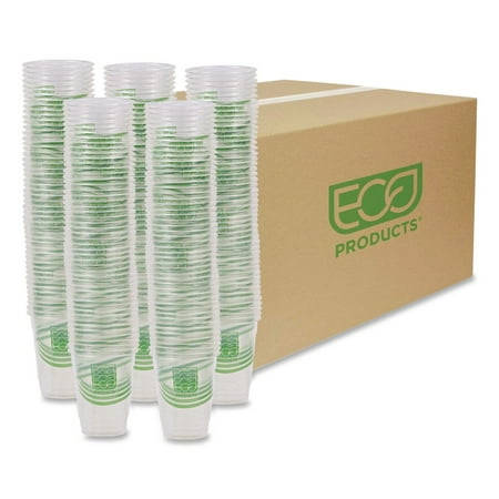 Eco-Products EPCC9SGS GreenStripe Renewable Resource Compostable Cold Drink Cups, 9 oz., Clr, 1000/Ctn