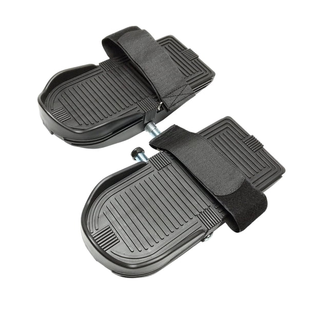 2x Soporte de piernas fija Brace Fitness Pedal Pedal de protección de la bicicleta para la bicicleta de ejercicio para ejercicio