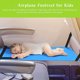 thumbnail image 2 of Airplane Footrest, Portable Travel Foot/Leg Rest Hammock Toddler Bed Airplane Seat Extender Mat with Storage Pocket Fits Airplane Flights/High-Speed Rail Seat/Cars/Buses/Trains, 2 of 6