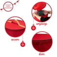 thumbnail image 4 of Simplify Christmas Tree Light Storage Bag in Red, 4 of 12