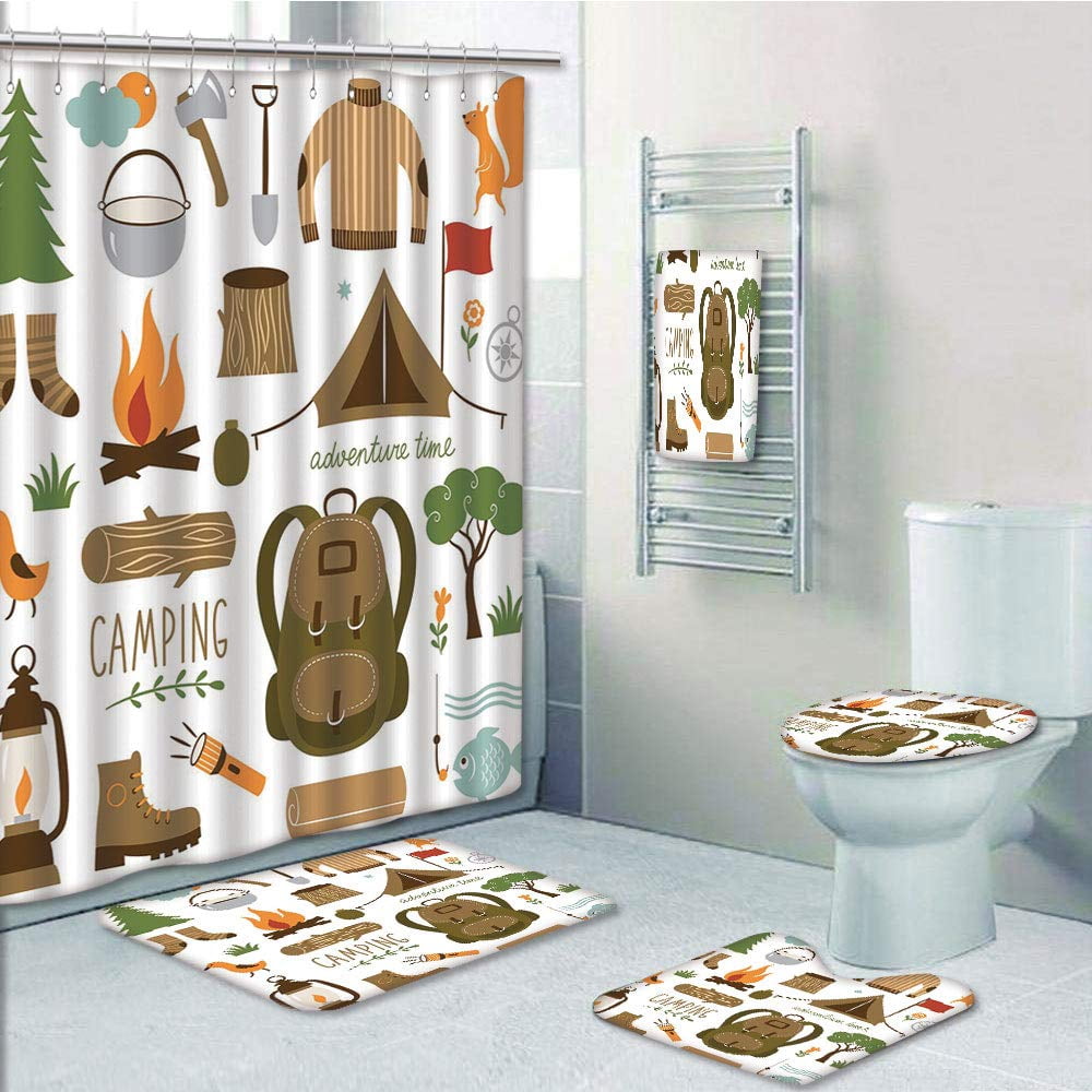 PRTAU Adventure Camping Equipment Sleeping Bag Boots Campfire Shovel