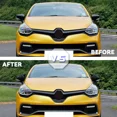 thumbnail image 3 of Carbon fiber pattern-Bat Side Mirror Cover for Clio 4 IV 2012-2020 Renault Car Accessories RS GT Shiny Piano Black Tuning Auto Sport Bat Design, 3 of 7