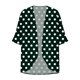 thumbnail image 4 of Mujeres de Manga Larga Tops Casual Impreso Suelto Cubrir Blusa de Cardigan Primavera Verano, 4 of 6