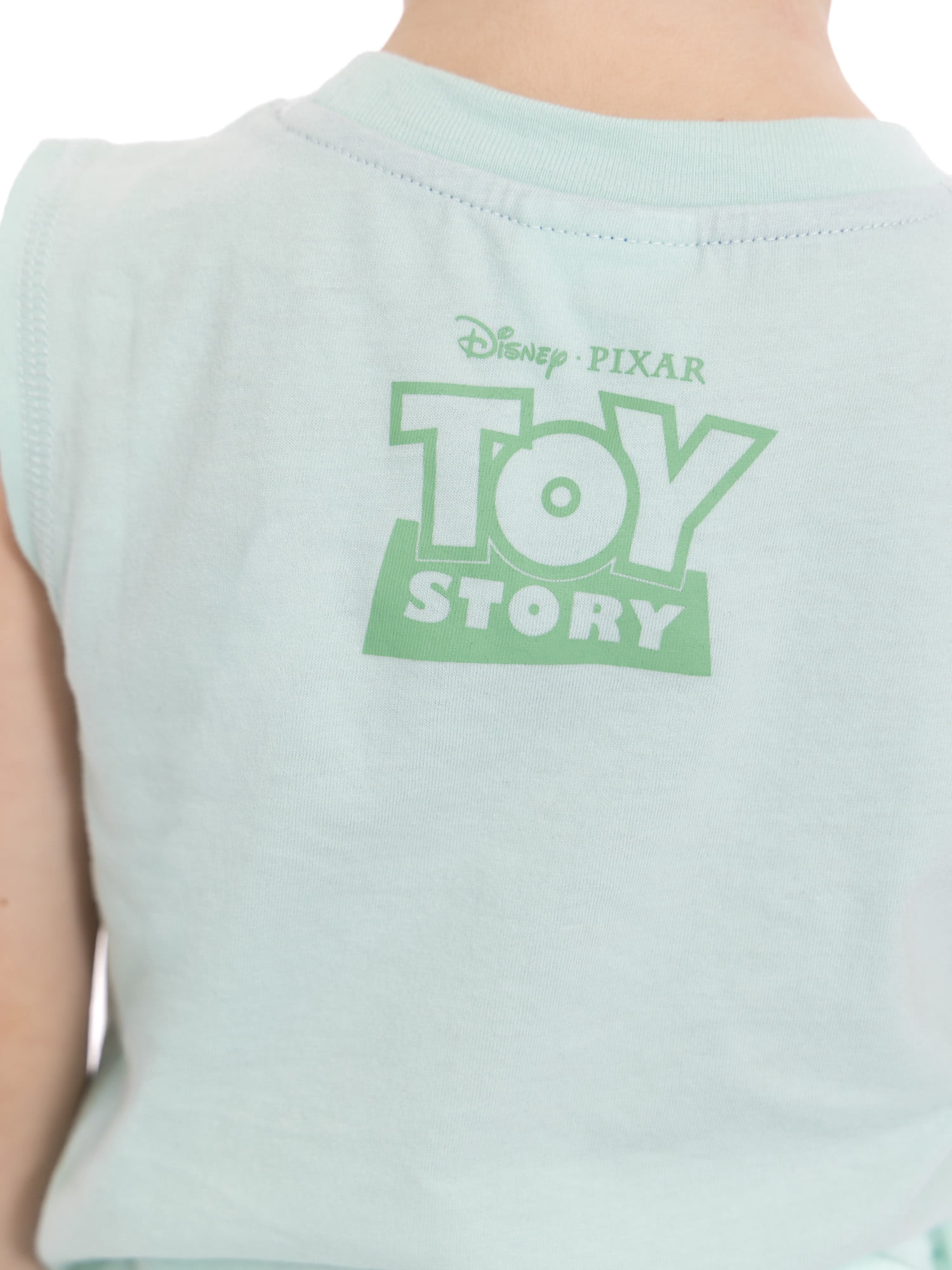 Disney Pixar Toy Story Toddler Boys Graphic Tank Top and Matching Allover Print Shorts Set, 2-Piece, Sizes 12M-5T