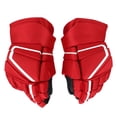 thumbnail image 1 of Gants de Hockey sur Glace Rouges, Pouces Courbés Gants de Hockey sur Glace pour Sports 8 Pouces, 1 of 7