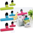 thumbnail image 2 of Casewin 2 Sizes Bag Clips for Food Storage,6 Pcs Food Storage Clips Kitchen Clip for Sealing Freezer Bags Ideal for Kitchen,Travel,Camping, 2 of 8