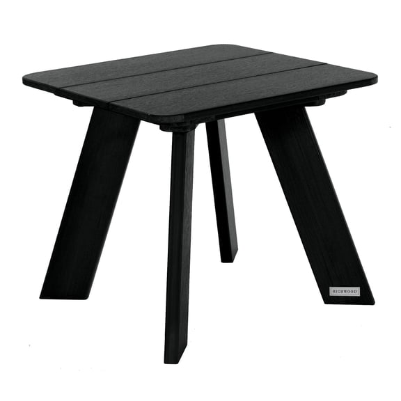 Highwood Modern Side Table - 17.8" L x 17.8" W x 15.8" H, Outdoor, Eco-friendly, Synthetic Wood