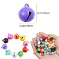 thumbnail image 5 of 100pcs~10pcs DIY Handmade Crafts Xmas New Year Ornament Gift Mix Colors Loose Beads Small Jingle Bells Christmas Decoration Gift, 5 of 5
