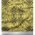 thumbnail image 1 of Soimoi Rayon Fabric Floral & Moroccan Damask Ethnic Print Fabric by The Yard 42 Inch Wide, 1 of 1
