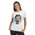 thumbnail image 2 of Hello Winter Yorkshire Terrier Welcome Snowy Night Watercolor Vintage Shirt T-shirt Unisex Merch Yorkie Dog Lover Gifts - 01011, 2 of 6