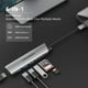 thumbnail image 2 of Hub USB C YOCOWOCO 6 en 1 con HDMI 4K, 3 USB 3.0, lector de tarjetas SD/TF, 2 of 6