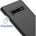 thumbnail image 4 of Case for Samsung Galaxy S10 Phone Case Protective Slim [Defend from Scratch/Slip/Drop/Fingerprint] Matte PC Hard Minimalistic Phone Cover for Samsung Galaxy S10-Black, 4 of 6