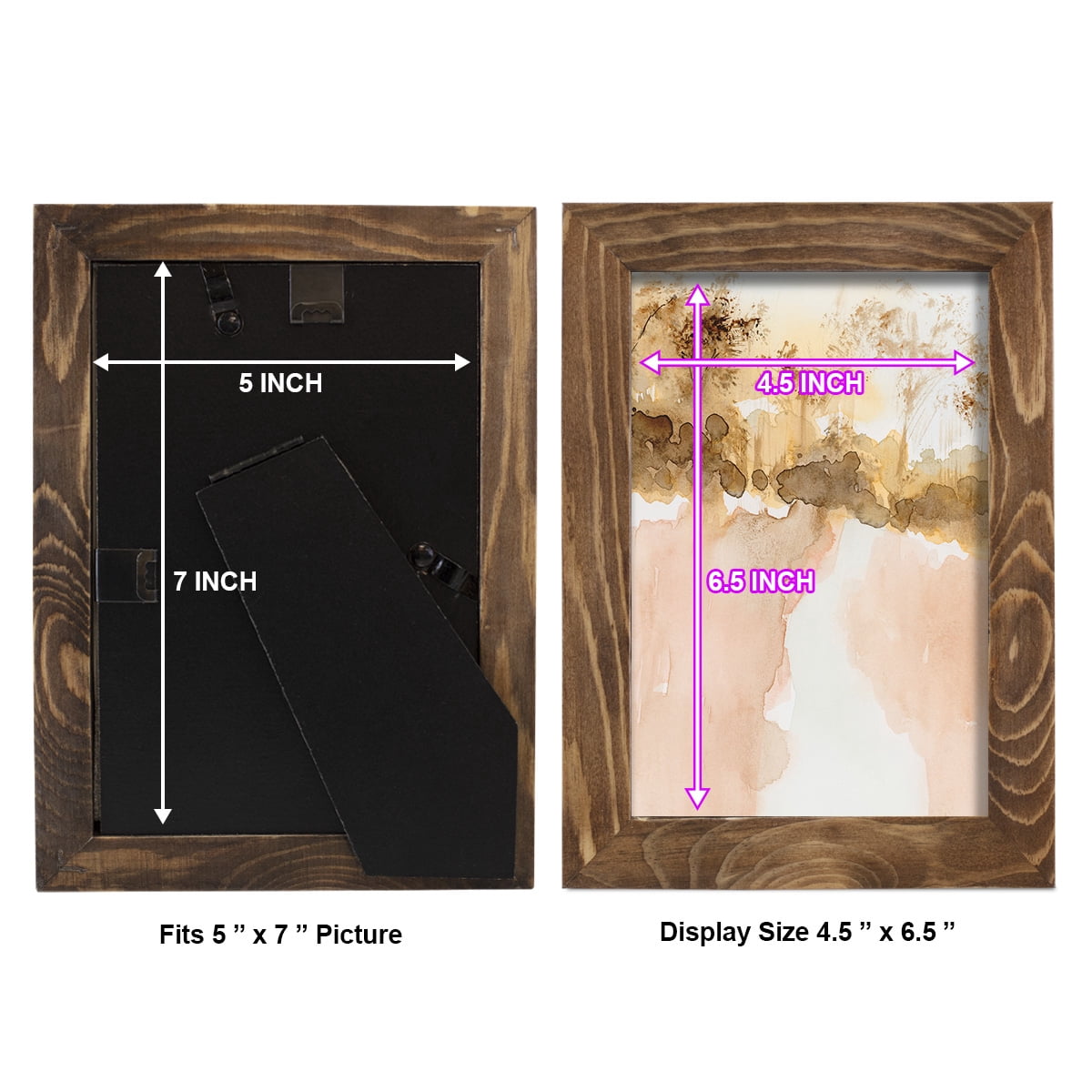 Sun Kissed Earth I - Framed Print w/glass - Walnut
