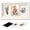 Alpine White, variant on Inkless Hand and Footprint Kit, Boy, Girl, Newborn Keepsake - No Mess Ink Pad for Baby Handprint, Clean Touch Paw Print Kit for Dog Picture Frame,Personalized Baby Christmas Shower Gifts