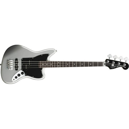Fender Maple Deluxe Bass - Fender Squier Vintage Modified series Short Scale Jaguar Bass Silver