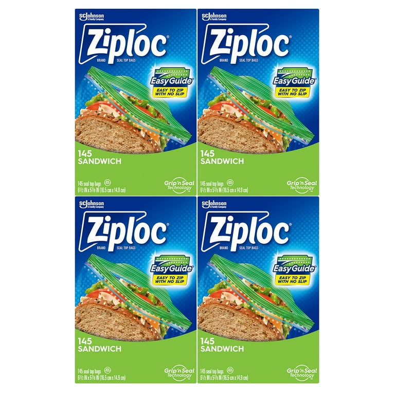 Ziploc Sandwich Bag (580 ct.) - Walmart.com