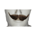 thumbnail image 2 of Twisted Human Hair Mustache, 2 of 2