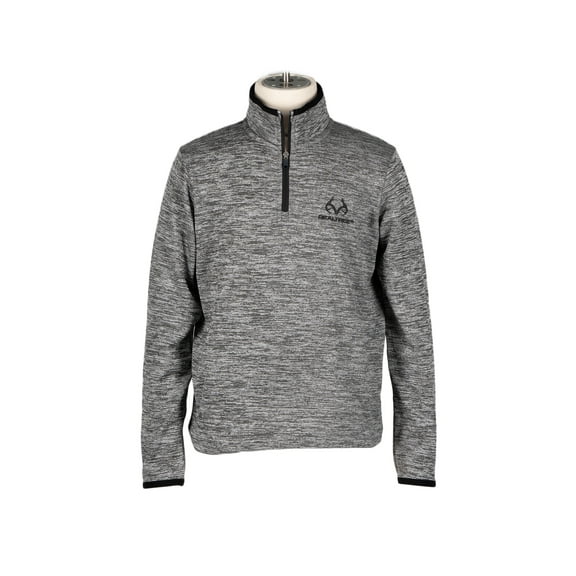 Realtree Youth Fleece Quarter Zip Pullover Sweatshirt, Sizes XS-XL