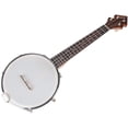 thumbnail image 2 of 26 Inch Banjo Banjolele Ukulele 4String VintagePlated with Carrying Bag Electronic Tuner, 2 of 8