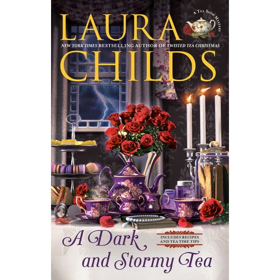 A Tea Shop Mystery: A Dark and Stormy Tea (Series #24) (Hardcover)