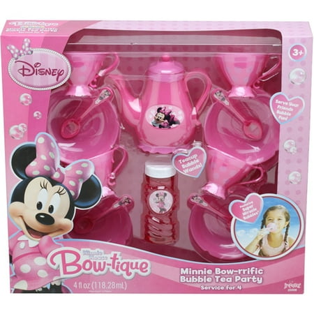 Disney Minnie Mouse Bow-riffic Bubble Tea Party Set