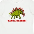 thumbnail image 4 of Inktastic Santa-Saurus Christmas Dinosaur Boys or Girls Baby T-Shirt, 4 of 5