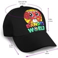 thumbnail image 2 of Dandys World Casquette de Baseball Mode Ajustable Imprimée pour Hommes et Femmes, 2 of 5
