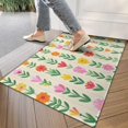 thumbnail image 4 of Pioneer Flower Floral Print Pattern Door Rugs,Washable Non Slip Door Mats Indoor,Decorative Door Mats,Entry Mat Indoor for Entrance,Bedroom,Kitchen,Bathroom,17"x30", 4 of 6