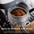 thumbnail image 3 of Ninja Luxe Café Premier Espresso Machine & Drip Coffee Maker, Rapid Cold Brew, Integrated Grinder, Assisted Tamper, Hands-Free Frother for Cappuccinos, Dairy or Non-Dairy, ES600 Stainless Steel, 3 of 8