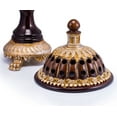 thumbnail image 2 of AM Lux Globe Incense Burner - Traditional Cone Bakhoor & Incense Holder, Brown, 1 Count, 1 Pack, 2 of 7
