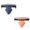 2Pack:Orange+Dark Grey, variant on TANBOM Men's Tagless Breathable Soft Thong Underwear, Blue, 1-Pack, M