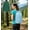 Dark Green+MintGreen, variant on Zrova Lightweight Waterproof Drawstring Gym Sack Sports Backpack for Men Women Travel Running Outdoor