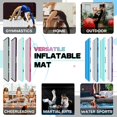 thumbnail image 6 of CHAMPIONPLUS Air Track Inflatable Tumble Track Gymnastic Tumbling Mat for Yoga Use Double Mint 10ft, 6 of 6