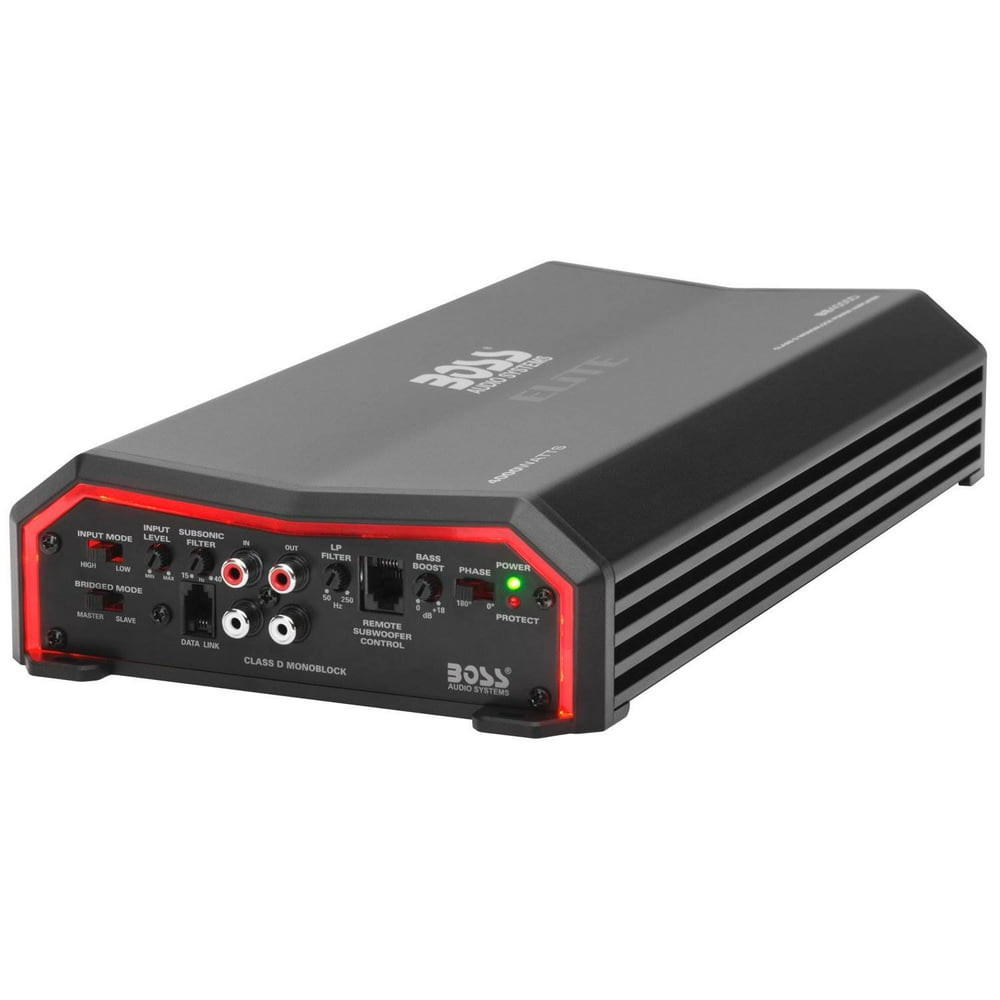Boss Audio Systems 4000 Watt Class D Amplifier with Remote Subwoofer