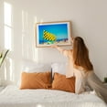 thumbnail image 2 of Blurred Beach Vibes - San Diego California Photography Oak Framed Wall Art Print 16 x 24 inches, 2 of 6