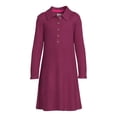 thumbnail image 5 of Wonder Nation Girls Long Sleeve Collared Dress, Sizes 4-18 & Plus, 5 of 5