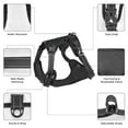 thumbnail image 6 of Lsque Spider Web Black Dog Harness, No-Pull Pet Harness with 2 Leash Clips, Adjustable Soft Padded Dog Vest with Easy Control Handle for Large Dogs-Medium, 6 of 9