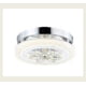 thumbnail image 2 of Plafon Circular Iluminación Luz Vic Monica Blanco Innovador, 2 of 2