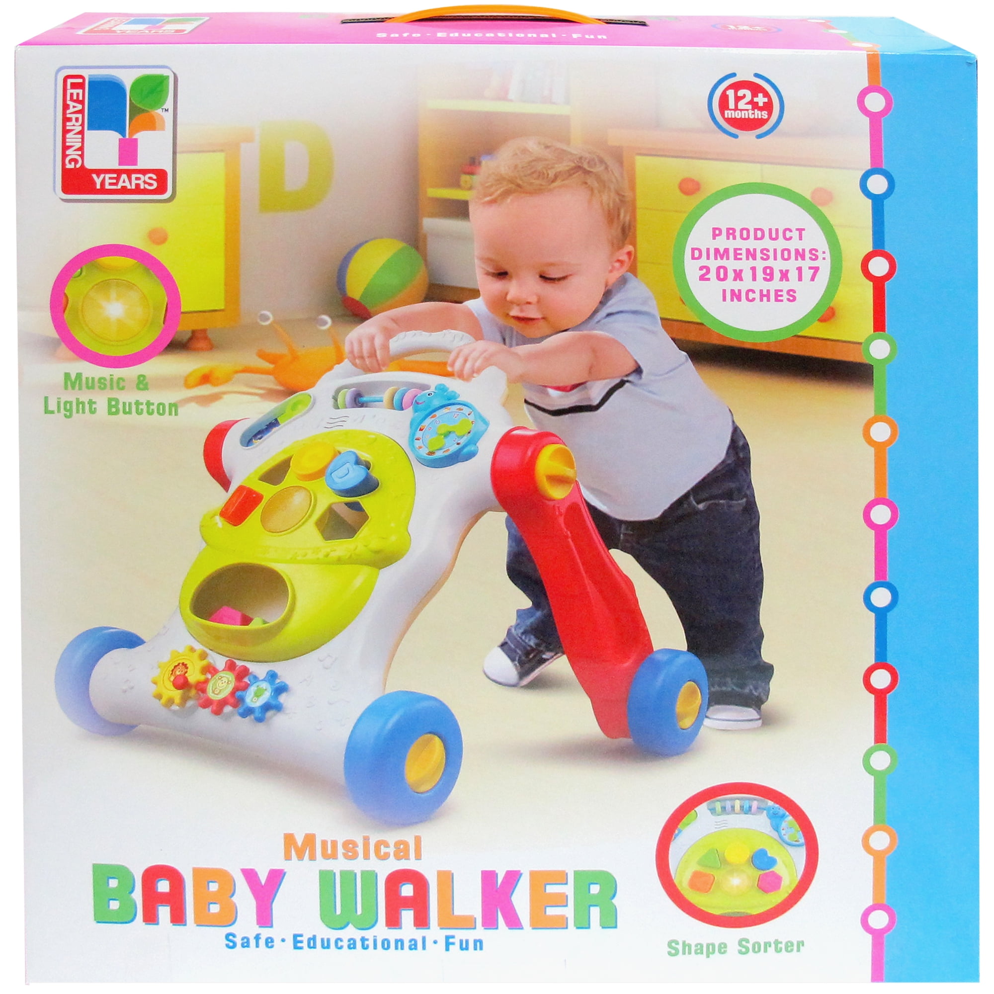 musical baby walker