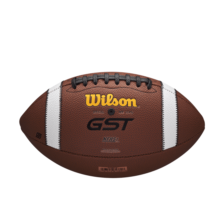 Wilson GST アメリカンフットボール オフィシャルサイズ コンポジット Wilson GST Speedskin Composite Football, Official Size (Ages