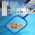 thumbnail image 2 of Muyoka Malla de limpieza para skimmer de piscina con mango de varilla conectable y guantes, poste desmontable de 6 secciones para piscina, bañera de hidromasaje, estanque de Spa Muyoka Hogar, 2 of 7