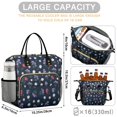 thumbnail image 5 of Pioneer Flower Floral Print Pattern Womens Lunch Box for Work,Insulated Large Lunch Bag,Leakproof Adult Lunch Bag for Work,Beach,Travel,Picnic,Camping, 5 of 6