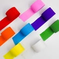 thumbnail image 2 of 8 Rolls Crepe Paper Streamers in 8 Colors, Wedding Birthday Baby Shower Graduation Colorful Candyland Party Decoration Backdrop, Rainbow DIY Supplies, Colored Living Room Bedroom Decor, Art Crafts, 2 of 17