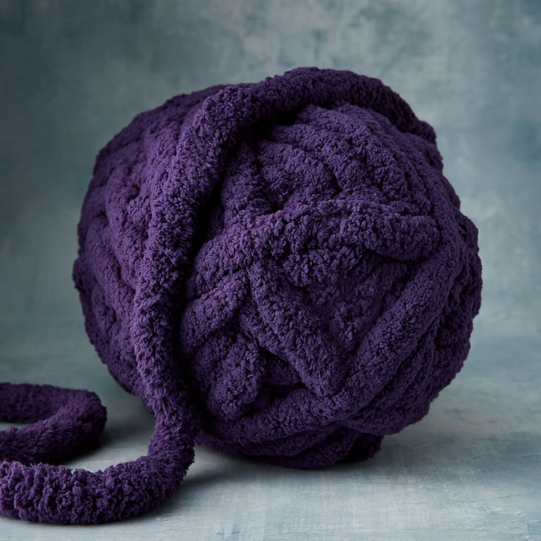Bernat Blanket Big Yarn (300g/10.5oz),Purple Moonlight
